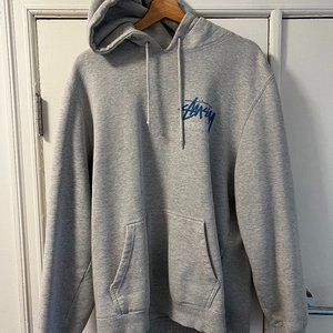 Stussy Hoodie Size L grey